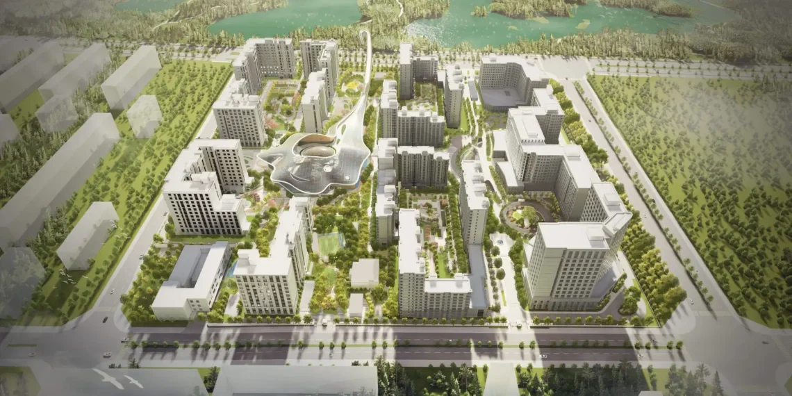 Peking zöld arca: Kertváros a betonrengetegből