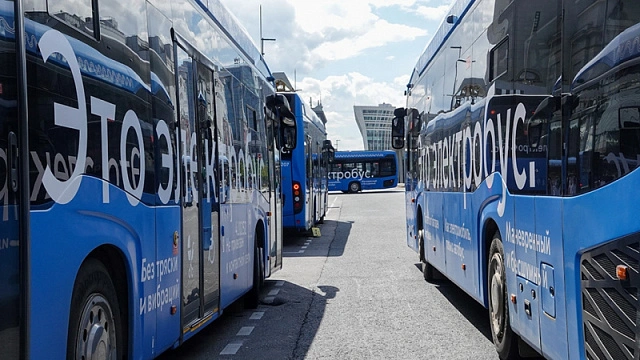 Moszkva önvezető elektromos buszokat állít forgalomba