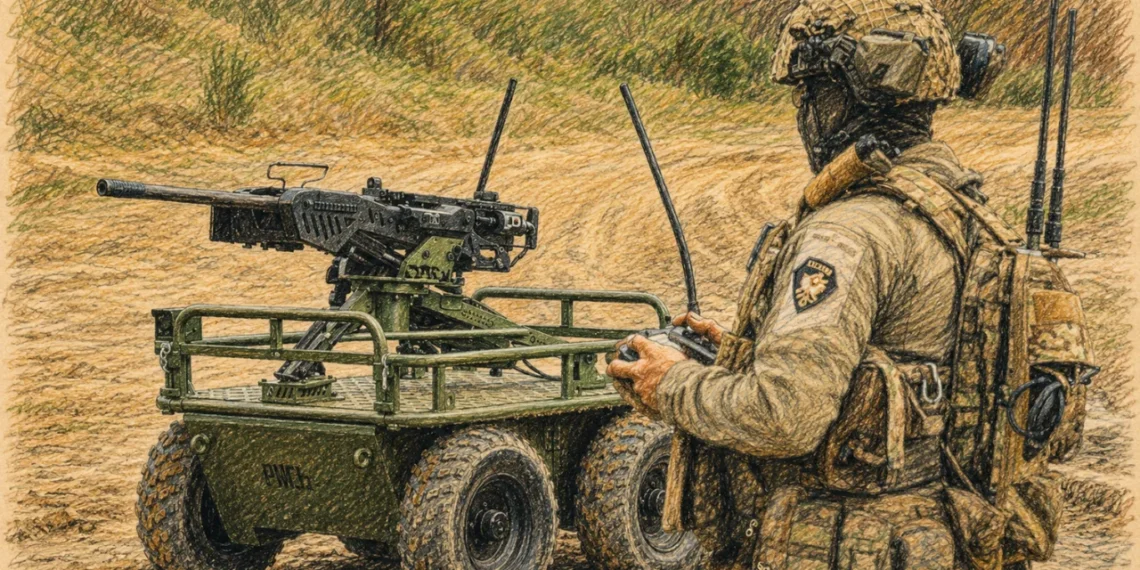 Drónokkal és robotokkal foglaltak el egy orosz állást az ukránok?